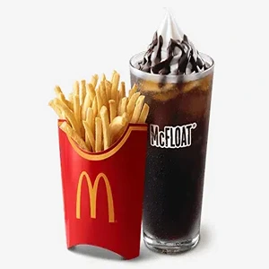 Large Fries N’ McFloat Combo