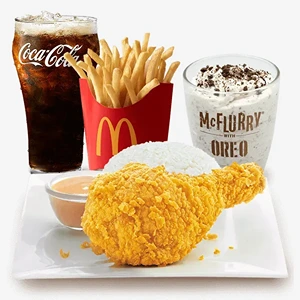 Mega Meal - Chicken McDo w/ Fries & McFlurry