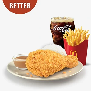 1-pc. Spicy Chicken McDo & Fries Meal