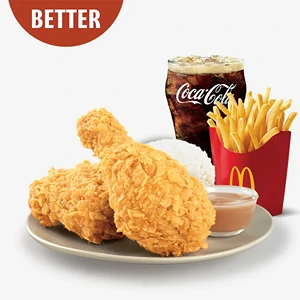 2-pc. Chicken McDo & Fries Meal