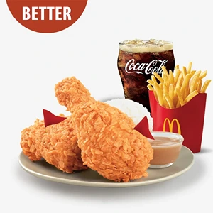 2-pc. Spicy Chicken McDo & Fries Meal