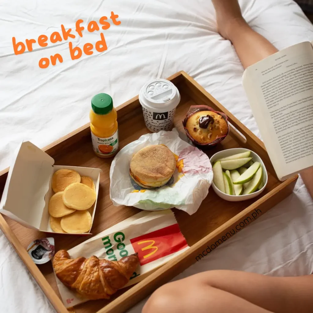 mcdonalds breakfast hotel staycation