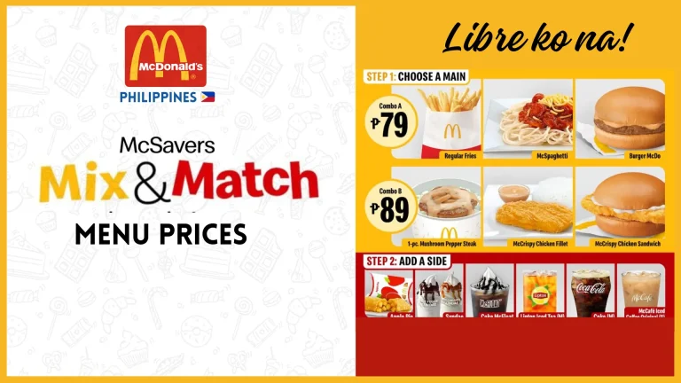 McDonald’s Mix and Match Menu (June 2024)