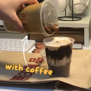 mcdo sundae with coffee