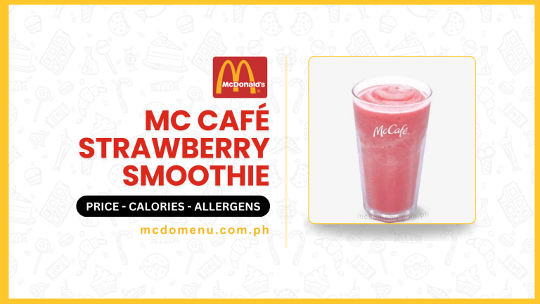 McCafé Strawberry Oreo Frappe