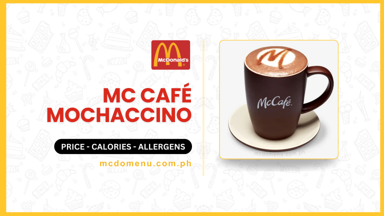 McDonald’s Mochaccino Prices