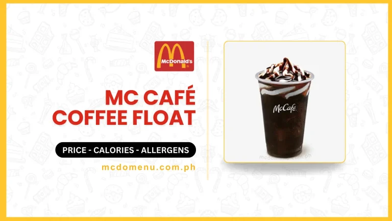 McCafé Coffee Float