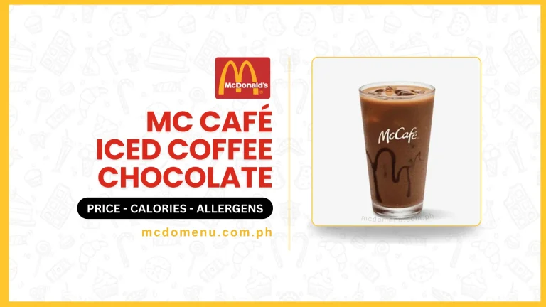 McCafe Iced Chocolate