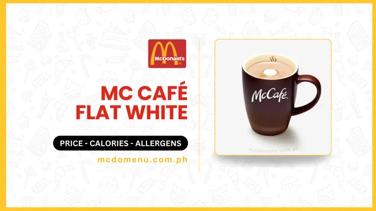 McDonald’s Flat White