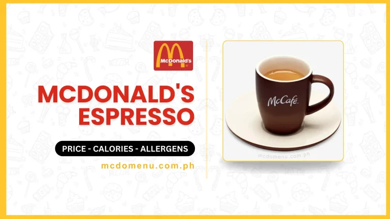 Best Mcdonald's Espresso